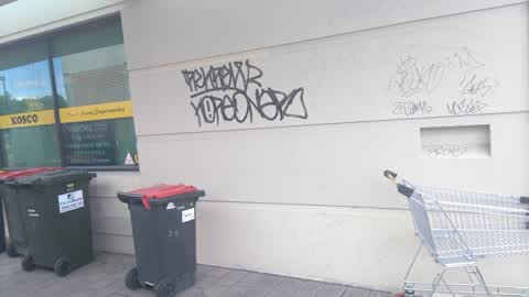 Graffiti — a report photo