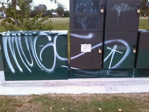Graffiti, a report photo