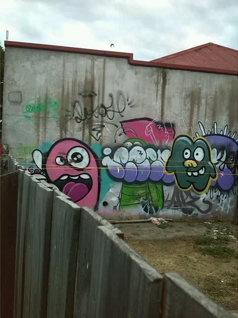 Graffiti, a report photo