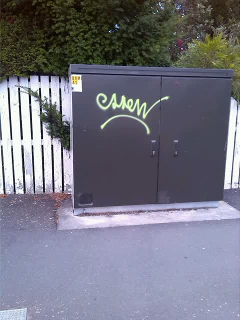 Graffiti, a report photo