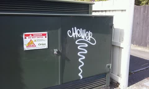 Graffiti, a report photo