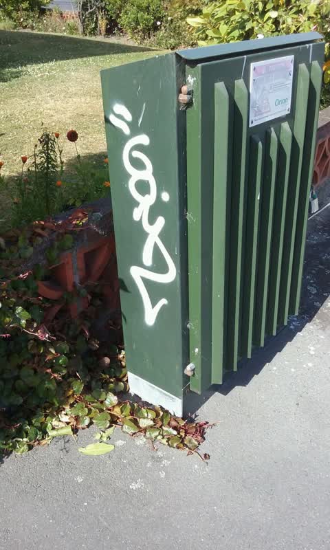 Graffiti, a report photo