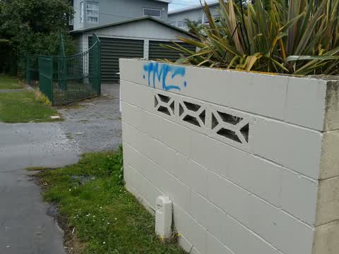 Graffiti, a report photo