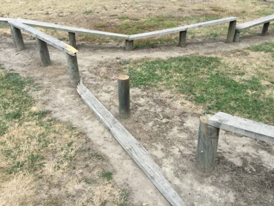 The photograph attached to this parks report