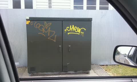 Graffiti, a report photo