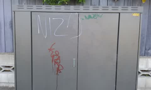 Graffiti, a report photo
