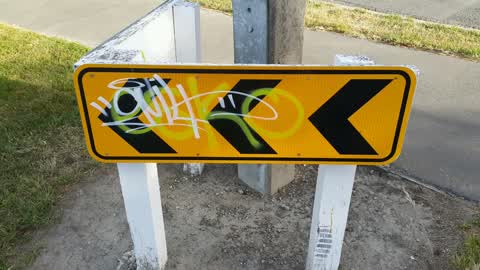 Graffiti, a report photo