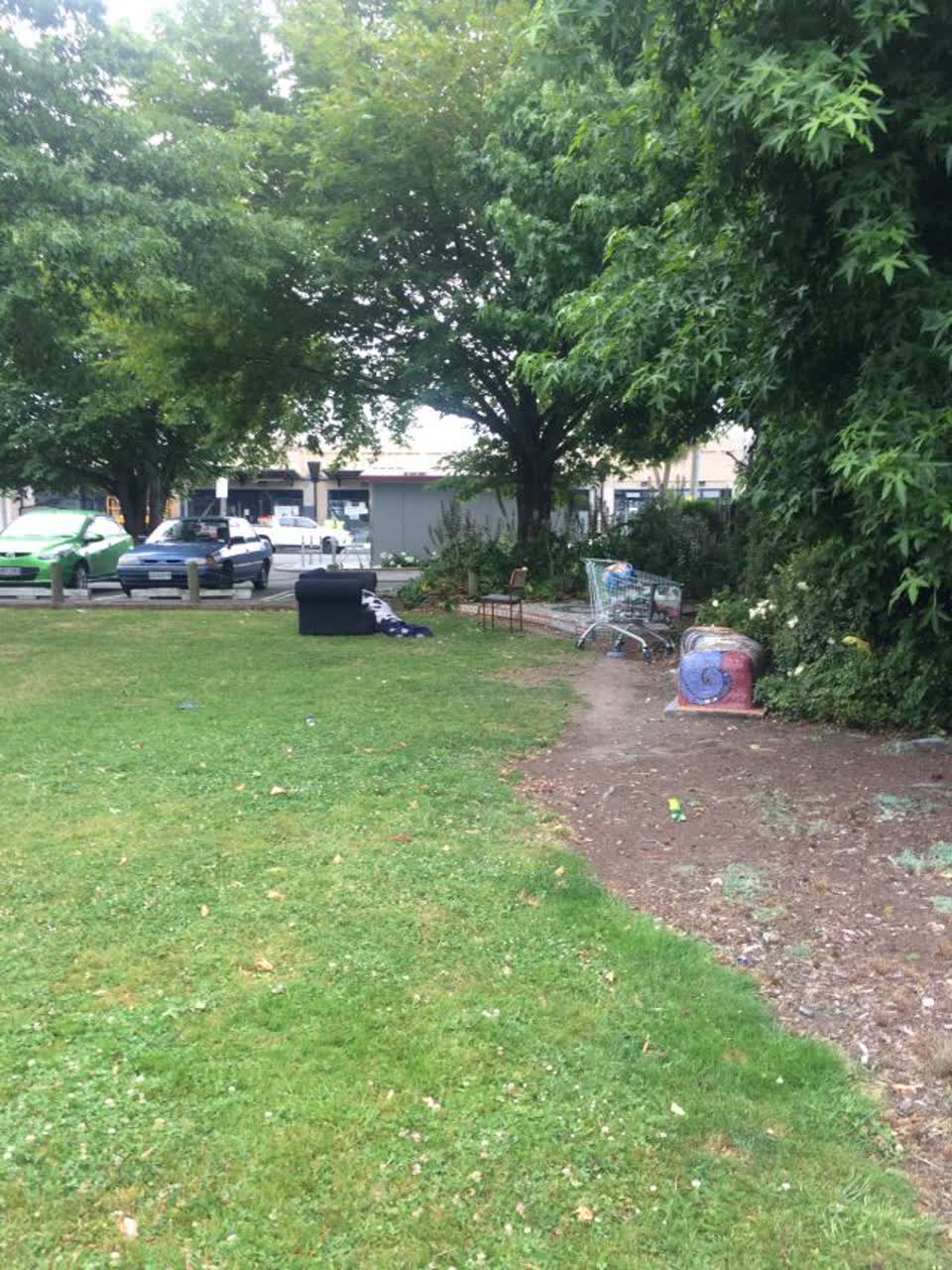 The photograph attached to this parks report