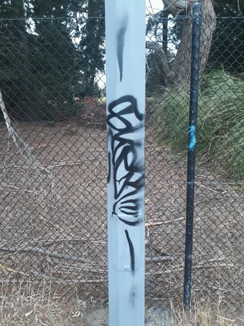 Graffiti, a report photo