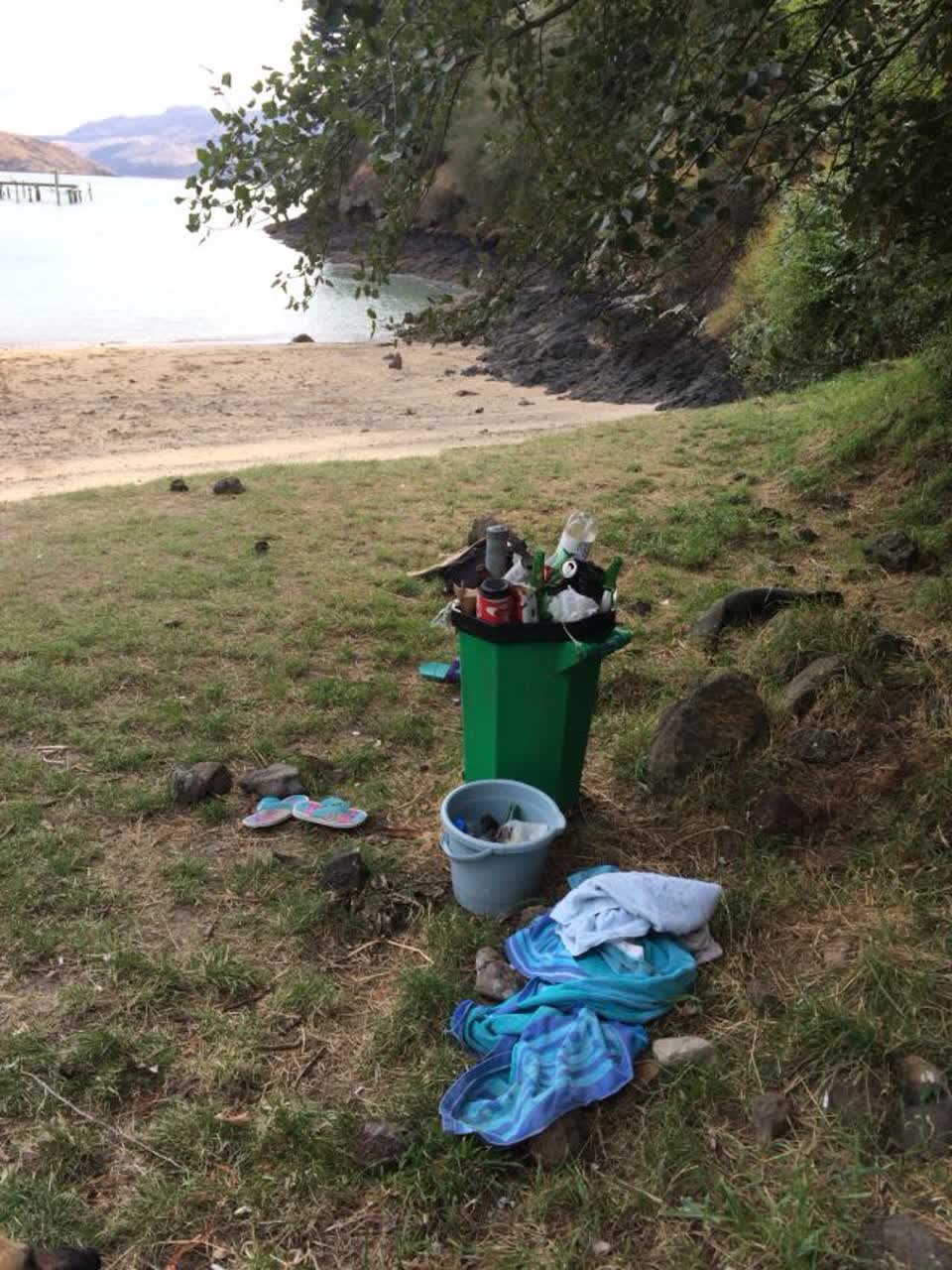 The photograph attached to this parks report
