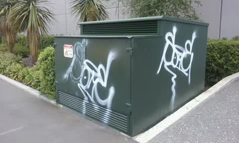 Graffiti, a report photo