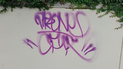 Graffiti, a report photo