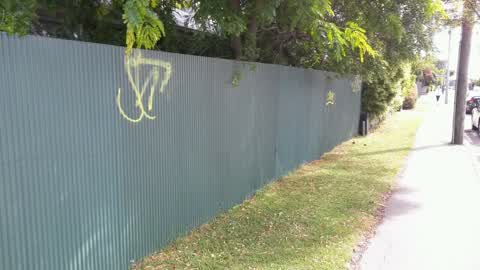 Graffiti, a report photo