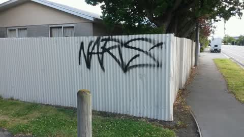 Graffiti, a report photo