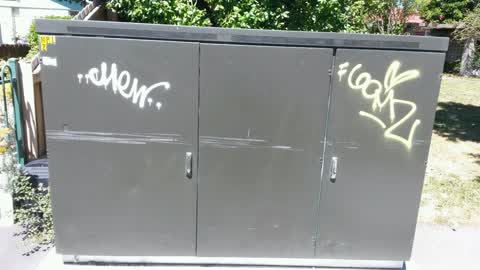 Graffiti, a report photo