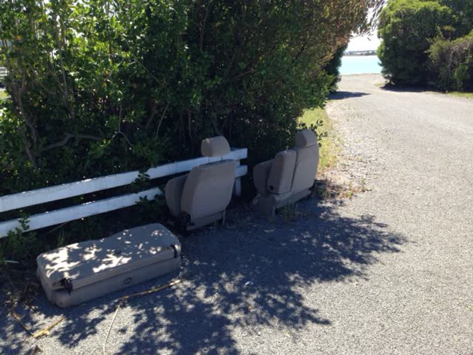 The photograph attached to this parks report