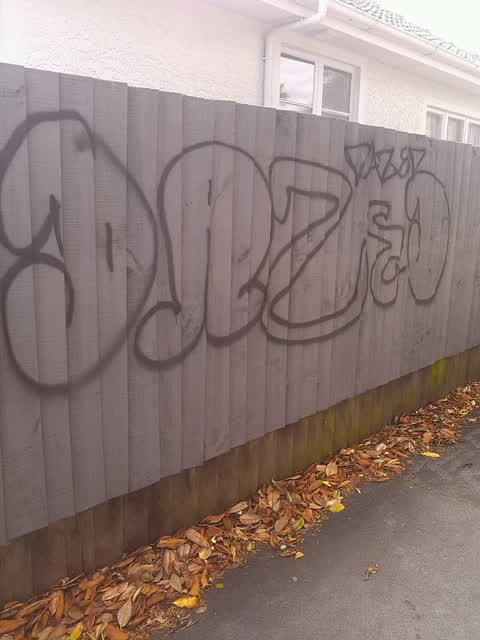 Graffiti, a report photo
