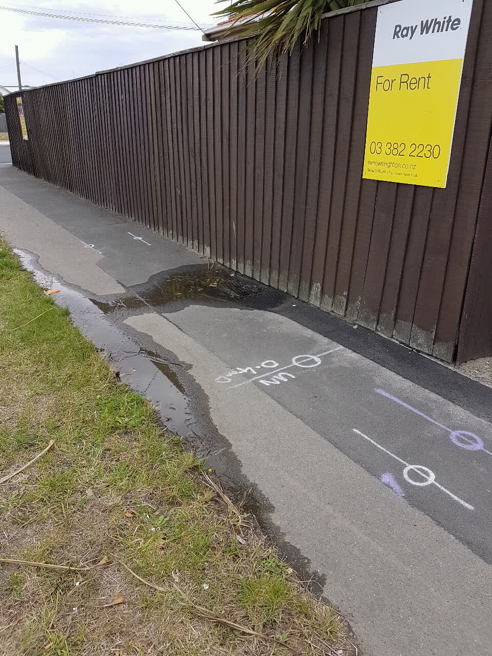 The photograph attached to this water supply report