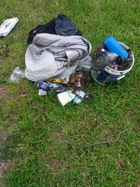 Rubbish/Recycling, a report photo