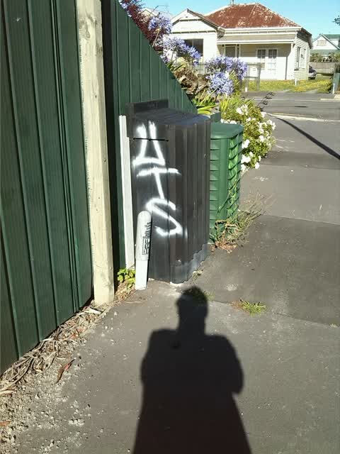 Graffiti, a report photo