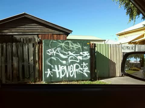Graffiti, a report photo
