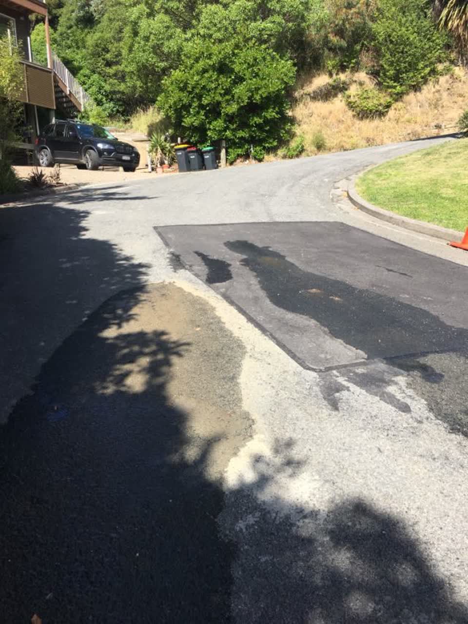 The photograph attached to this water supply report