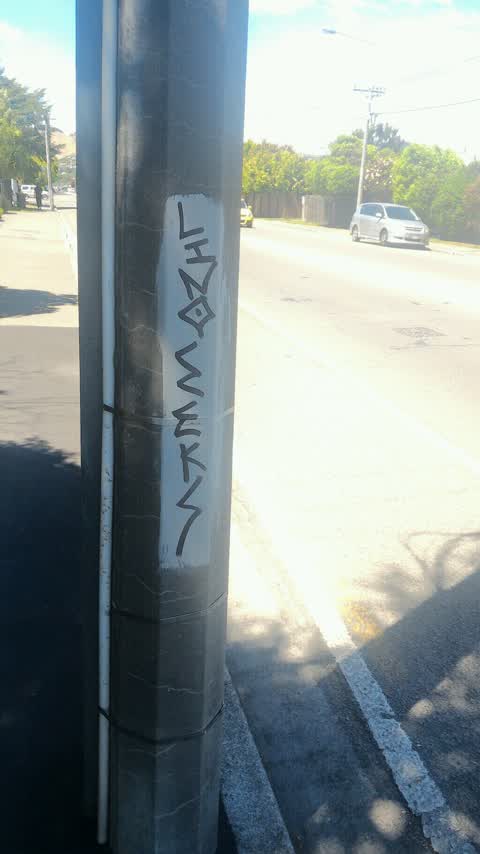 Graffiti, a report photo
