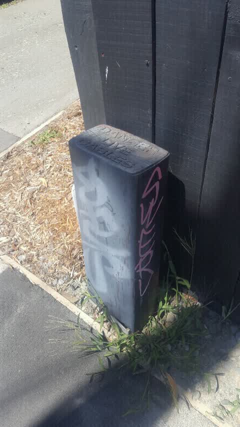 Graffiti, a report photo