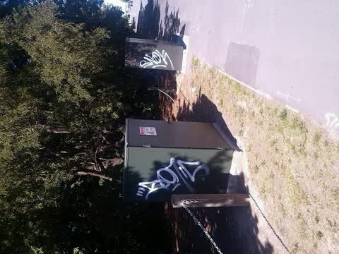 Graffiti, a report photo