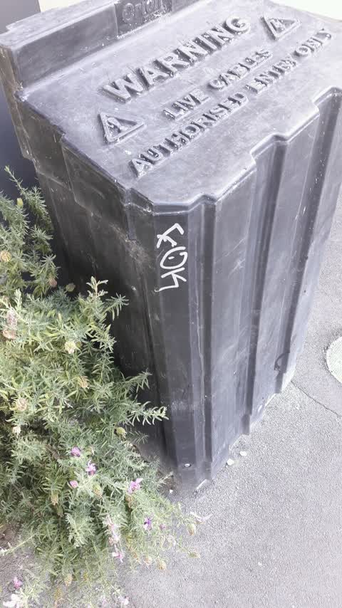 Graffiti, a report photo