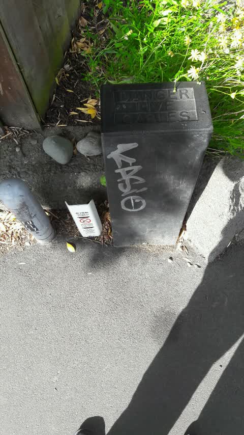 Graffiti, a report photo