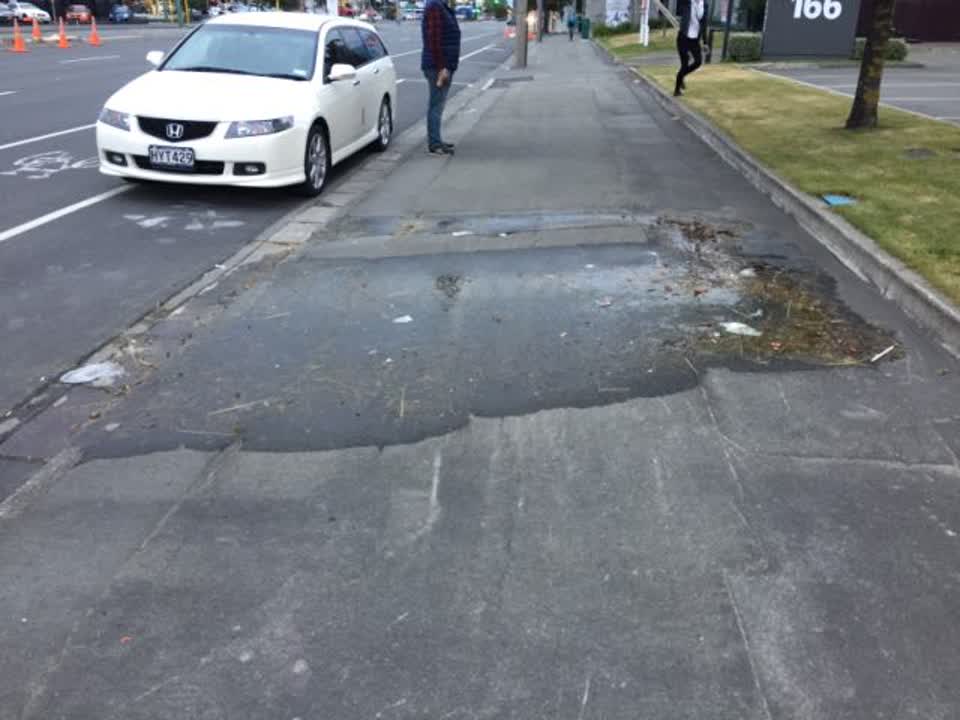 The photograph attached to this water supply report