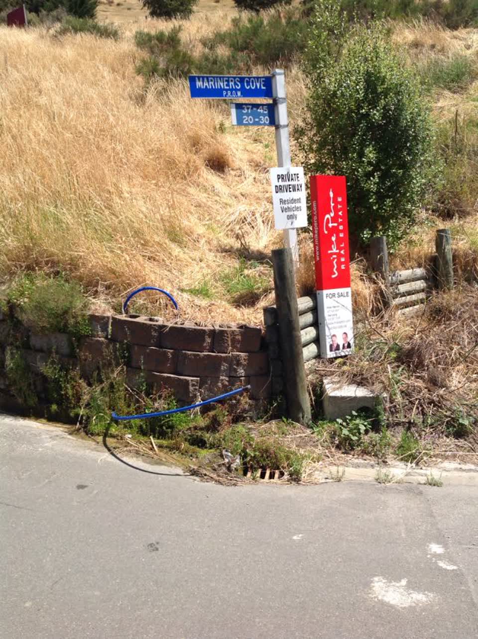 The photograph attached to this water supply report