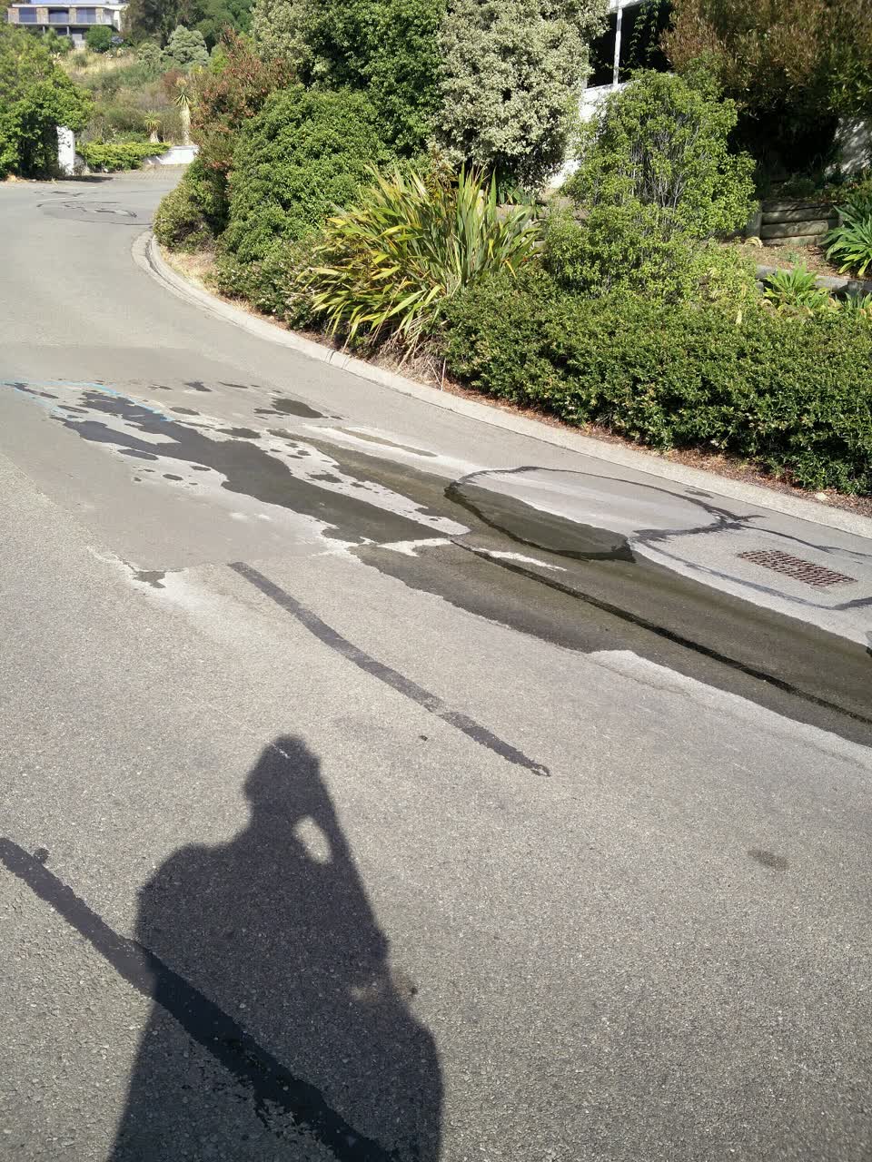 The photograph attached to this water supply report