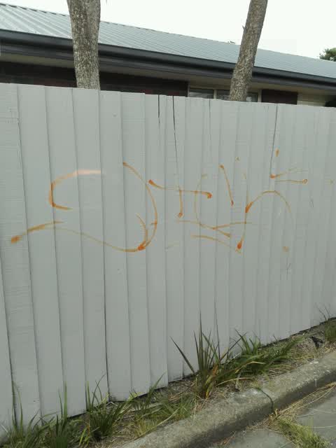 Graffiti, a report photo