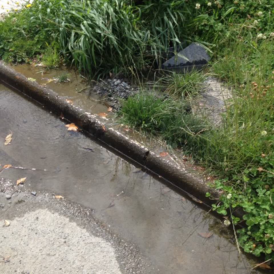 The photograph attached to this water supply report