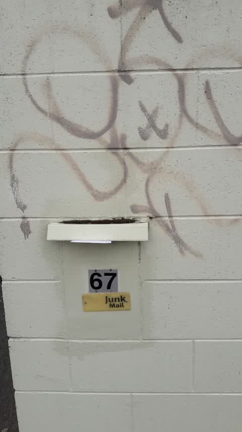 Graffiti, a report photo