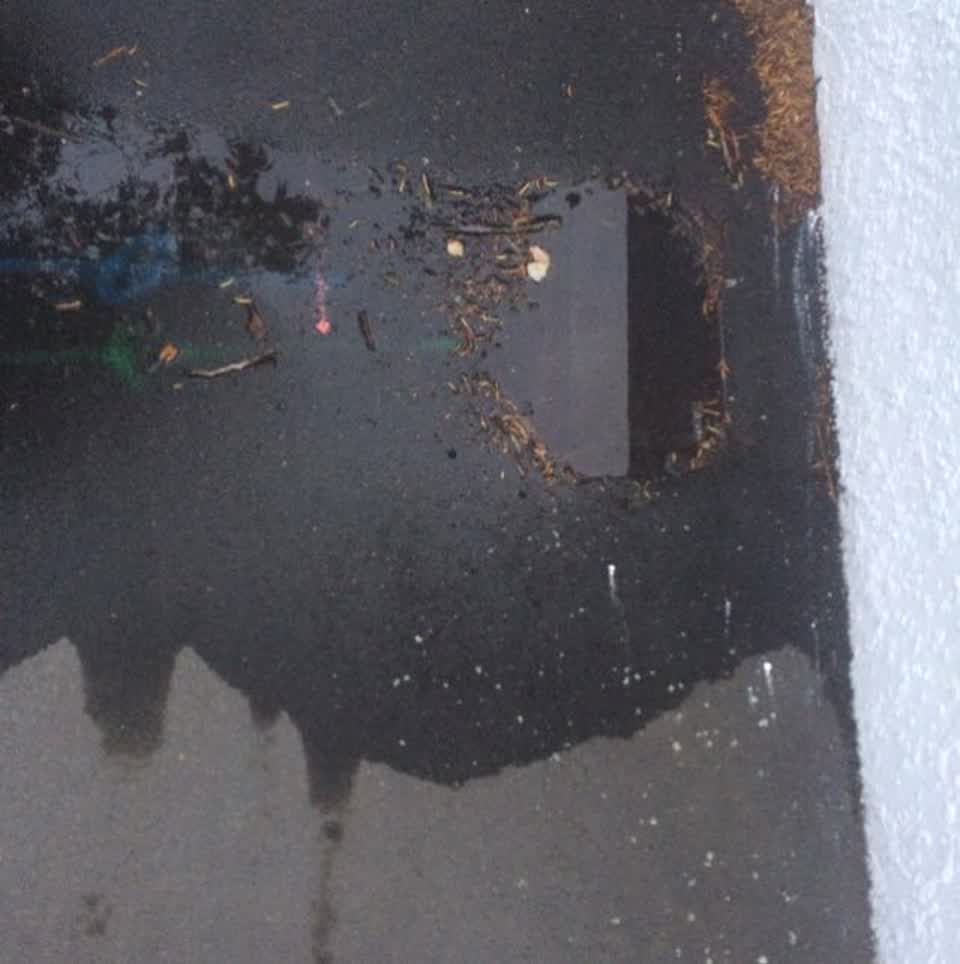 The photograph attached to this water supply report