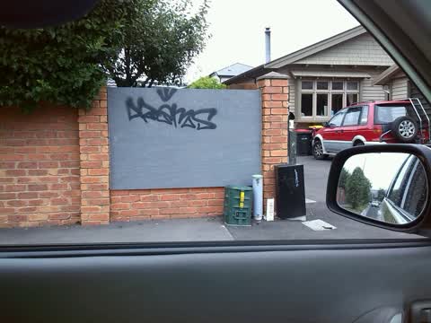 Graffiti, a report photo