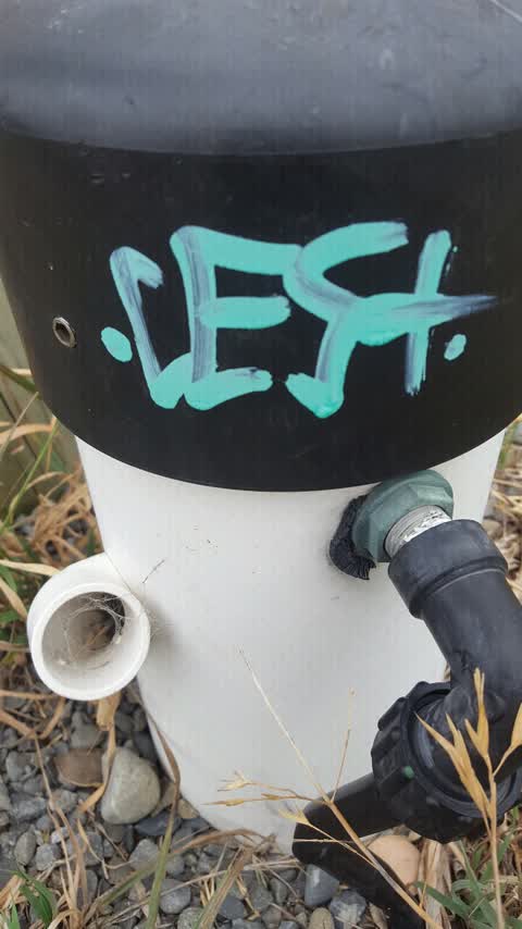 Graffiti, a report photo