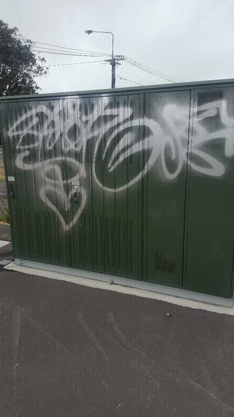 Graffiti, a report photo