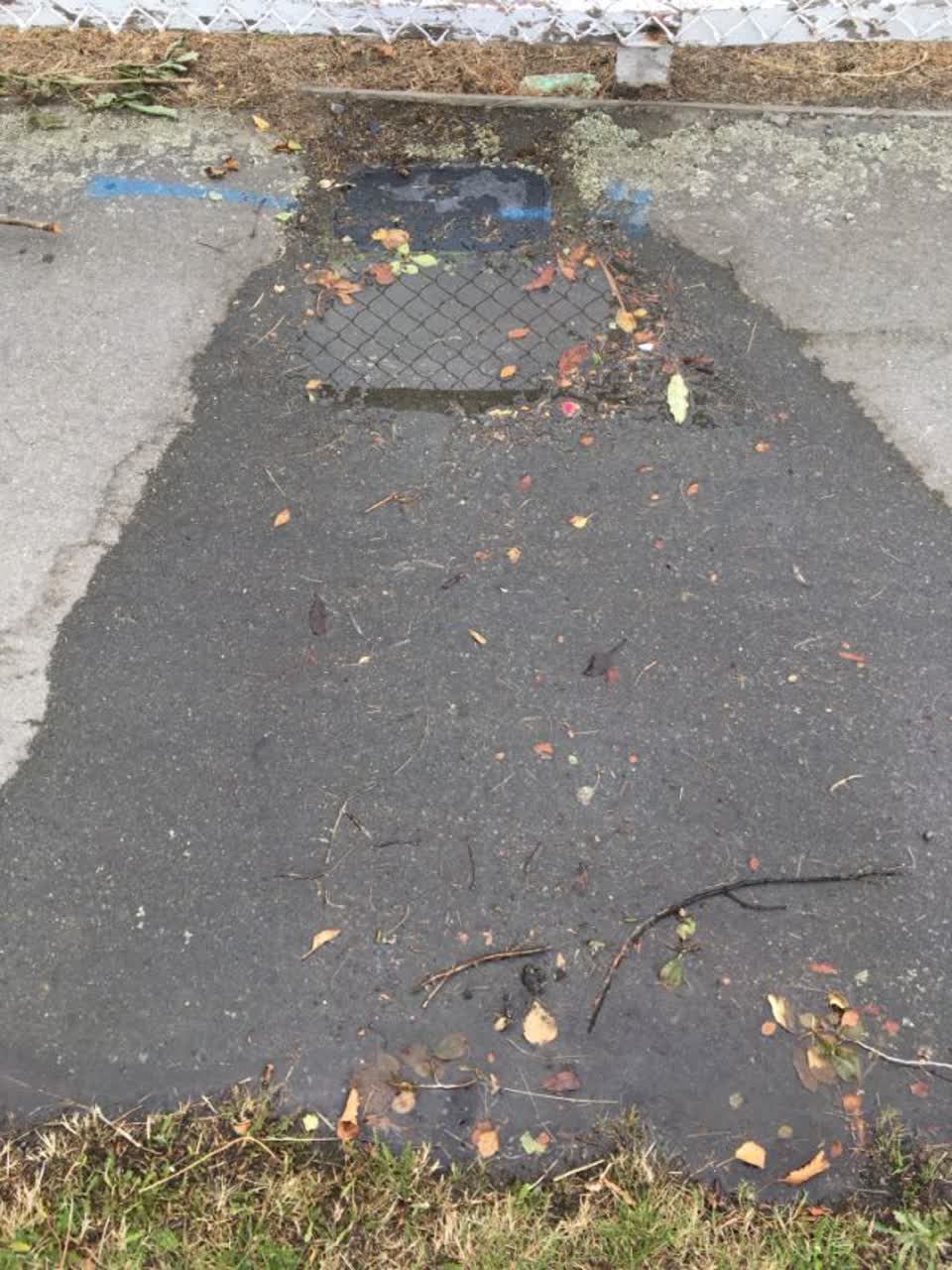The photograph attached to this water supply report