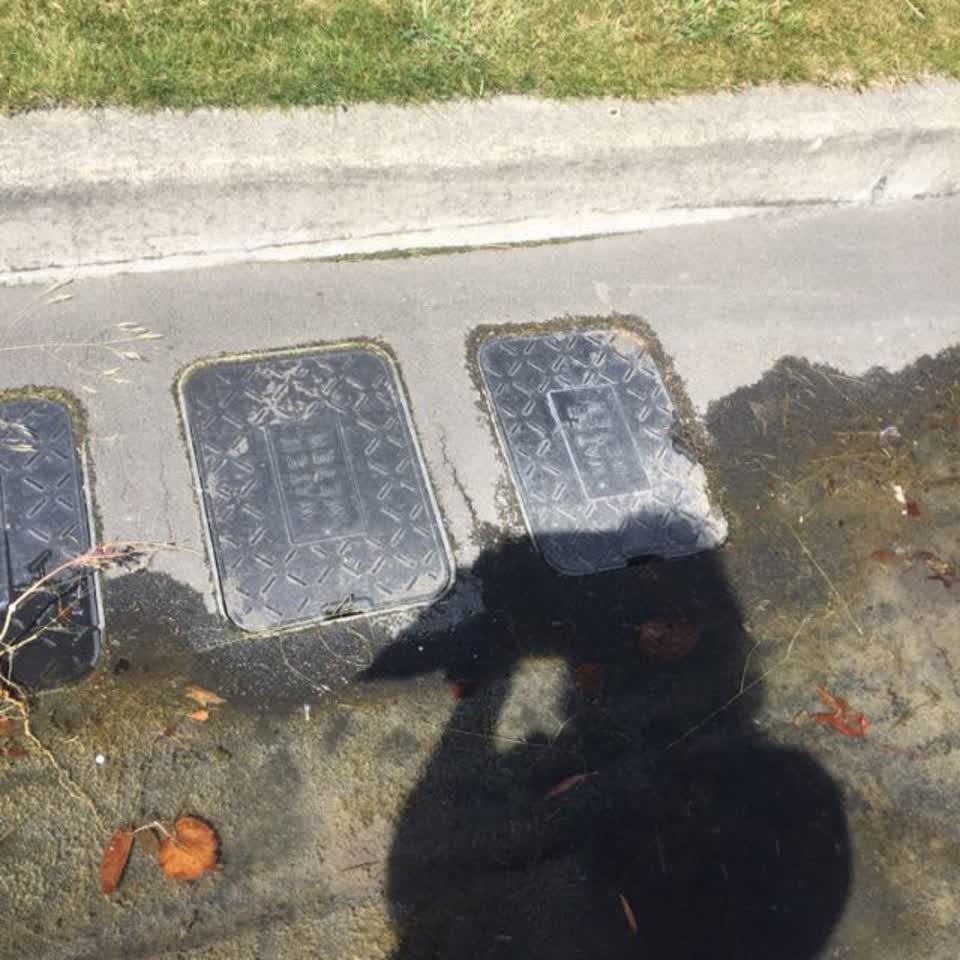The photograph attached to this water supply report