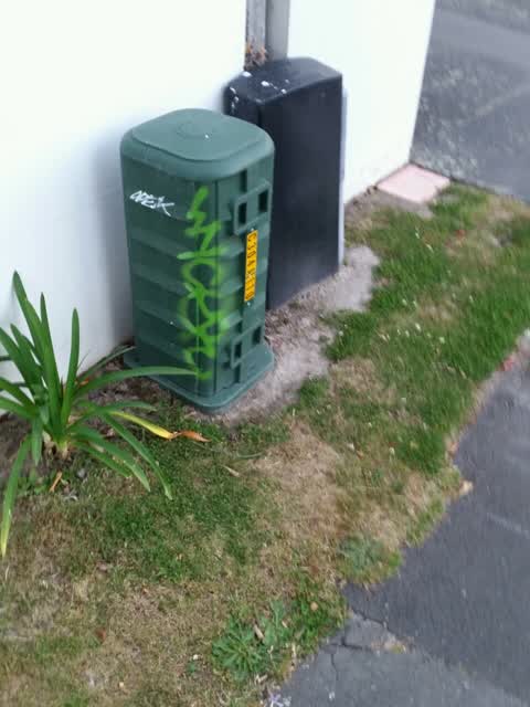 Graffiti, a report photo