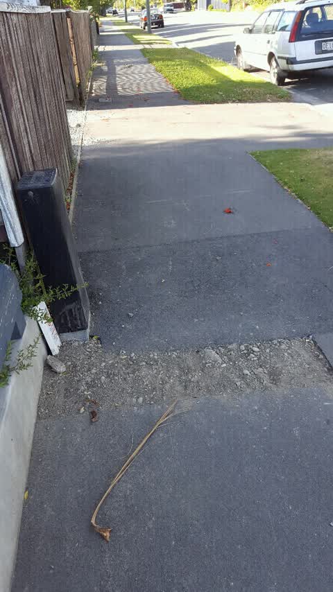 Roading/Streets, a report photo