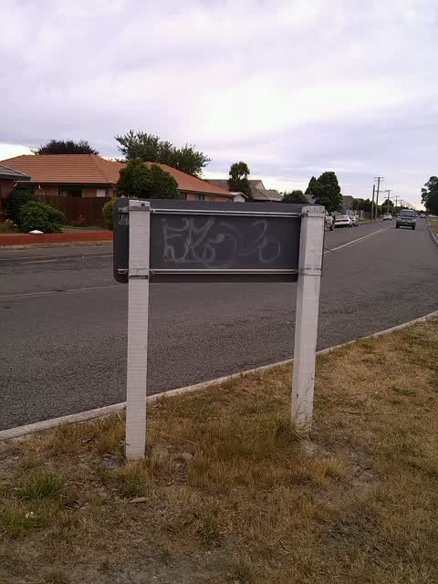 Graffiti, a report photo