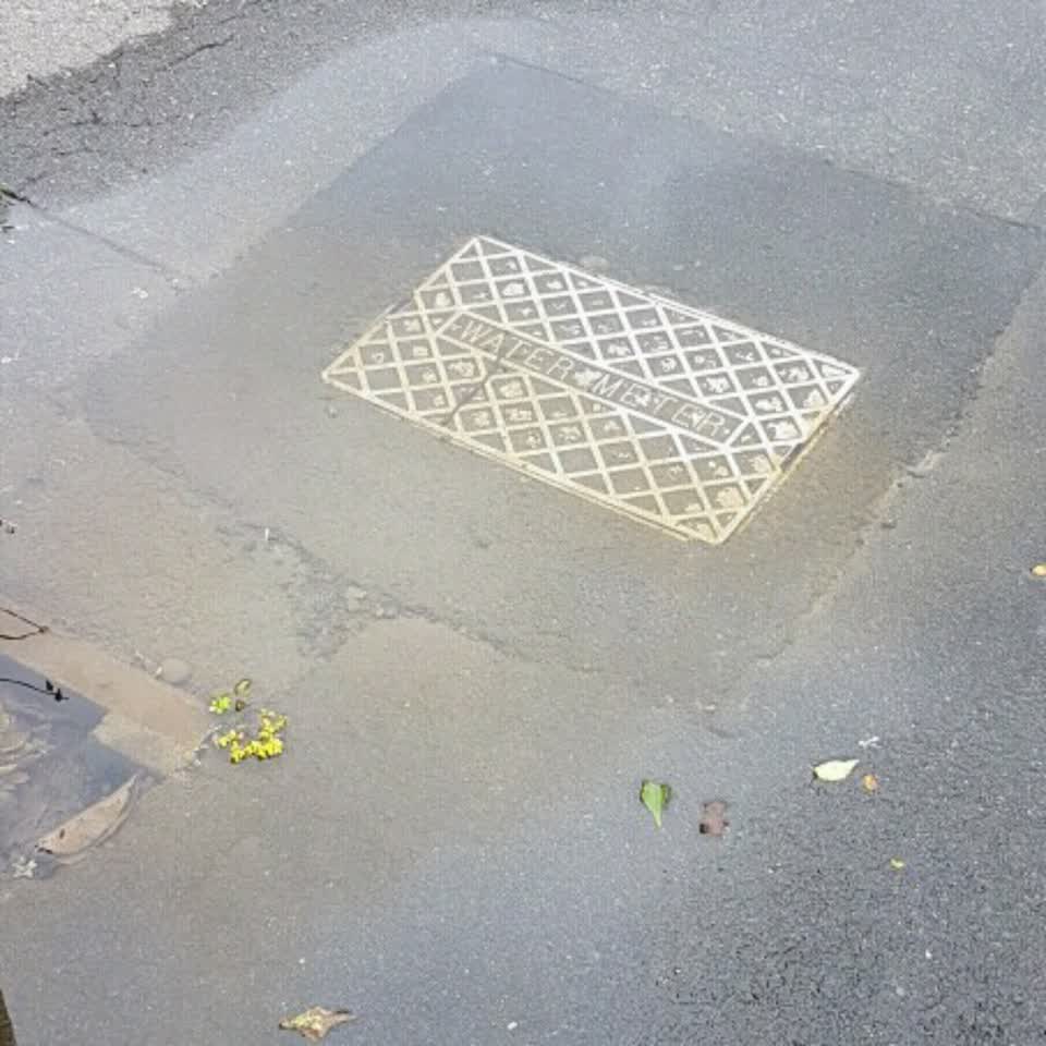 The photograph attached to this wastewater/stormwater report