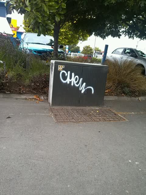 Graffiti, a report photo