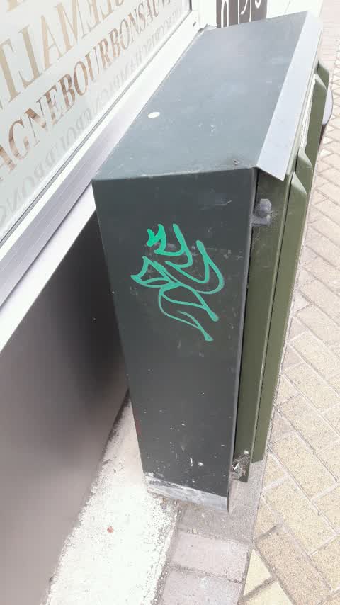 Graffiti, a report photo