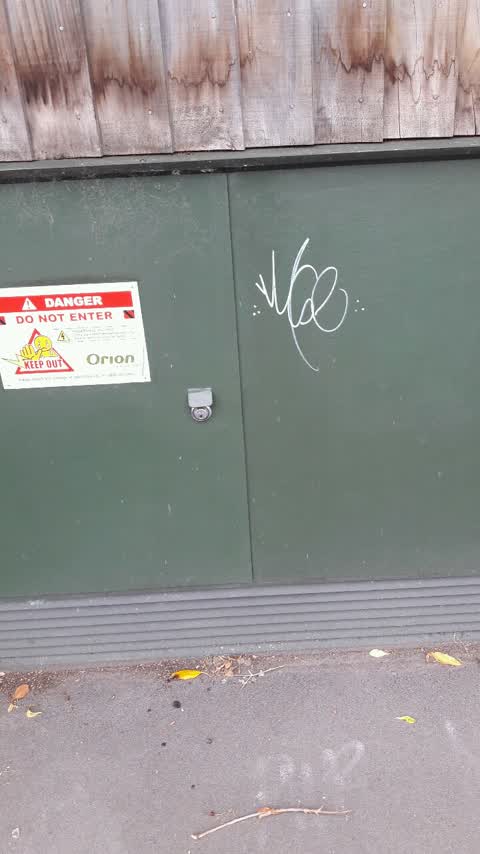 Graffiti, a report photo